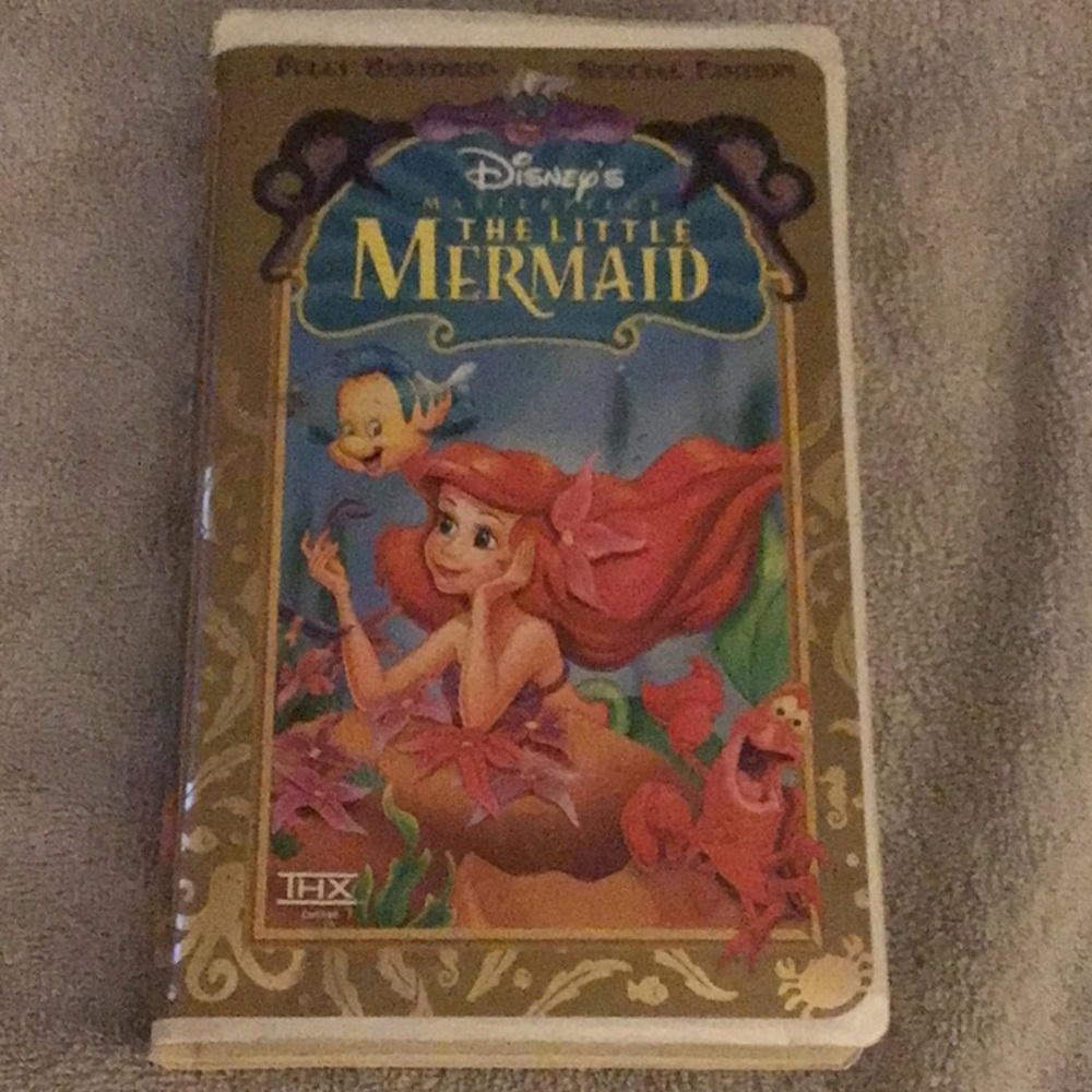 The LITTLE MERMAID VHS Tape, Disney, special edition, fully restored